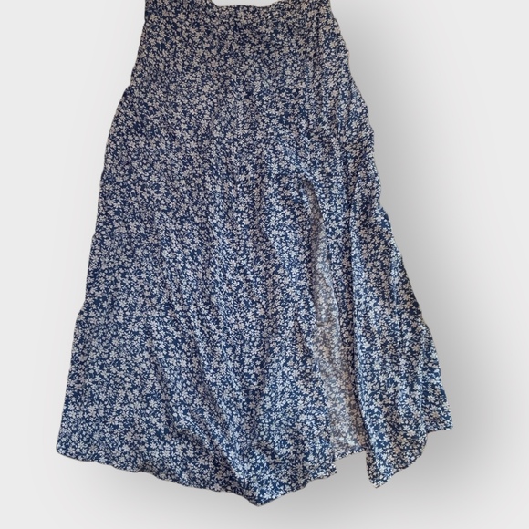 SHEIN Dresses & Skirts - Blue Floral Midi Skirt - perfect for warmer weather!